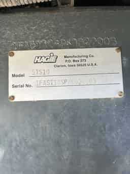 2019 Hagie STS10 Image