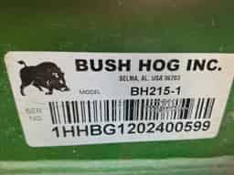 2020 Bush Hog BH 215 5’ Image