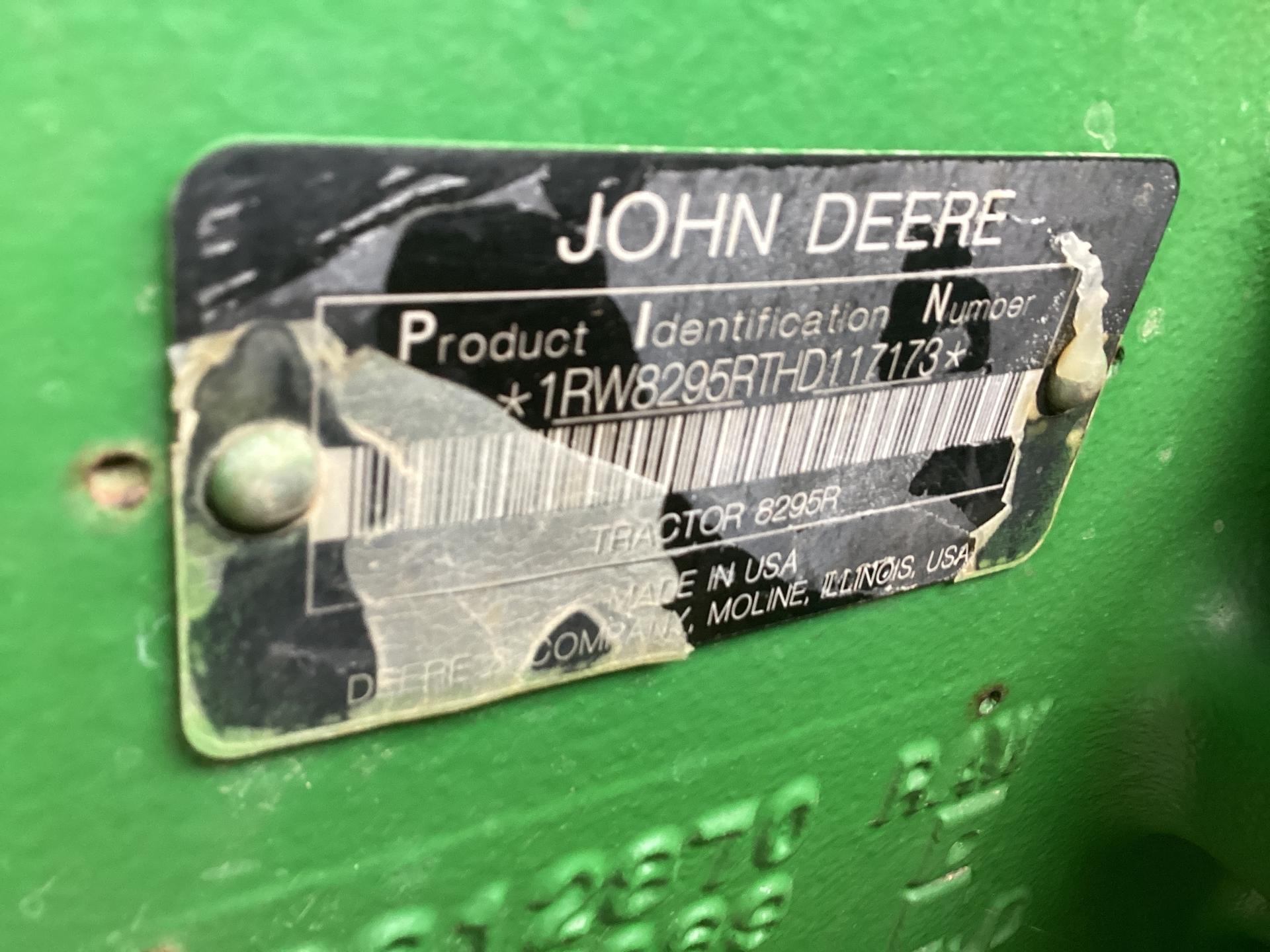 2017 John Deere 8295R