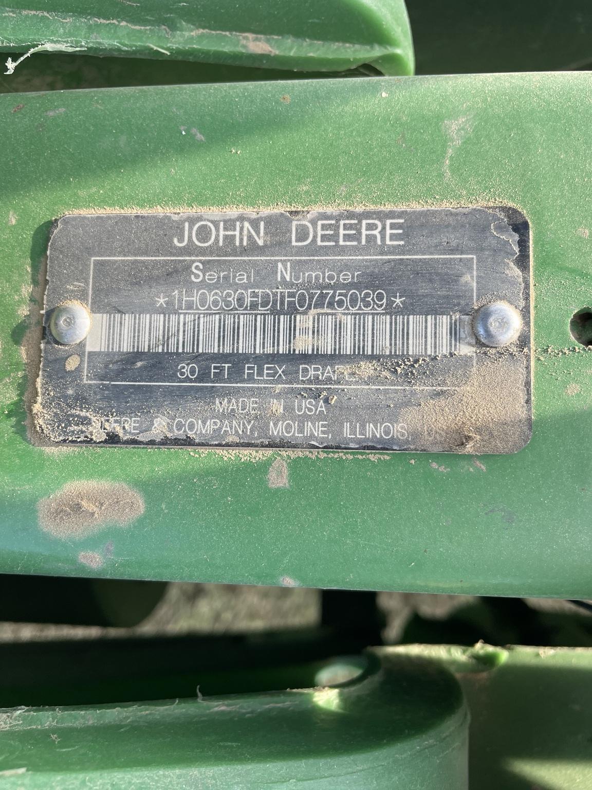 2015 John Deere 630FD