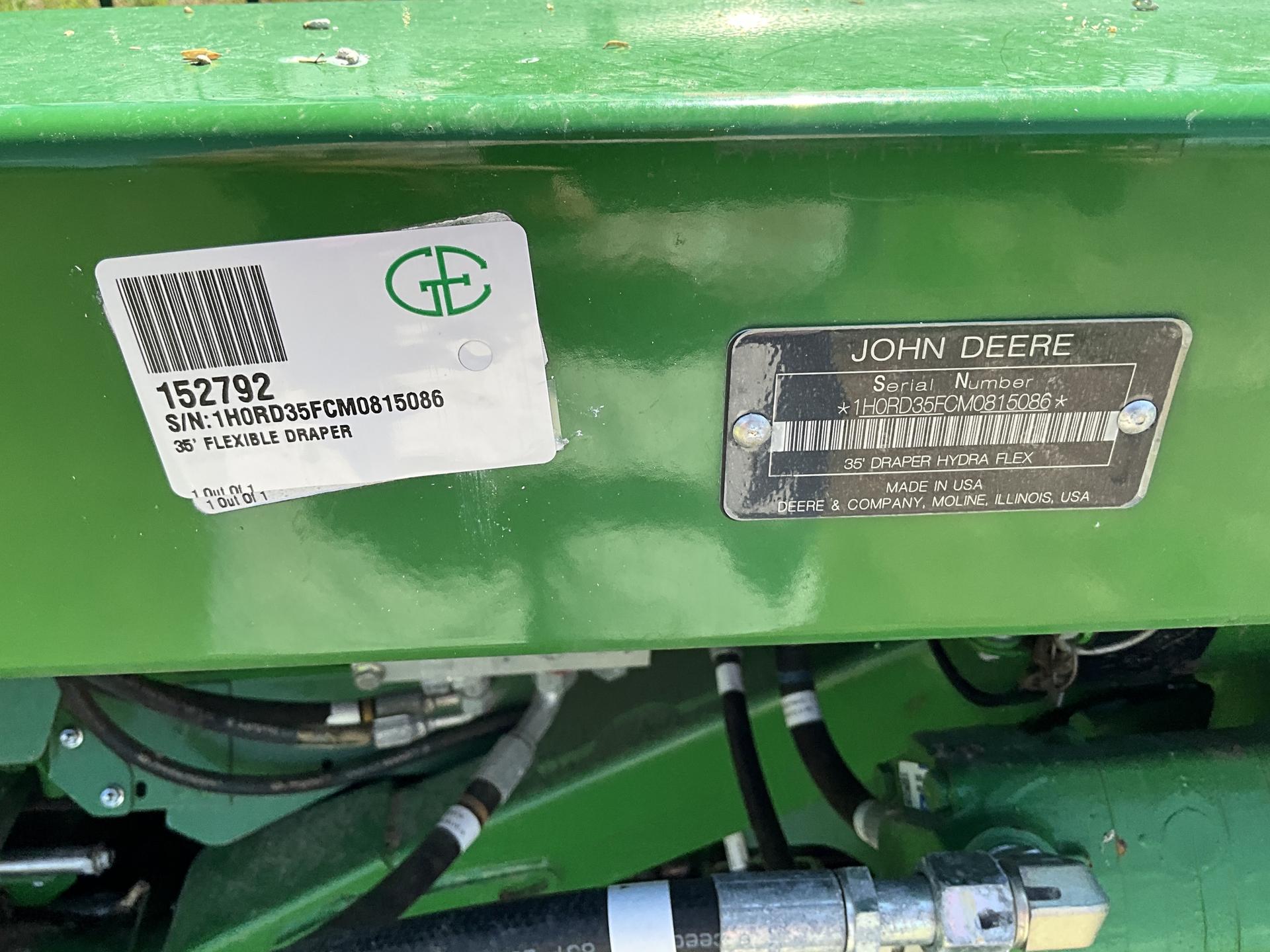 2021 John Deere RD35F