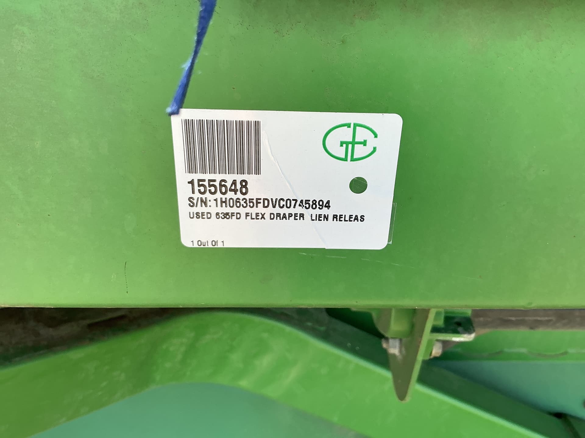 2012 John Deere 635FD Image