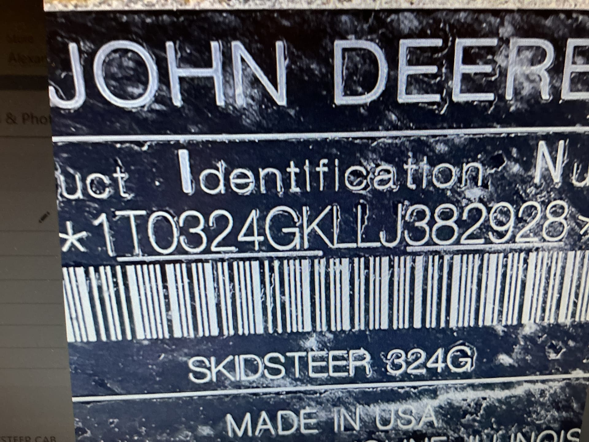2020 John Deere 324G Image