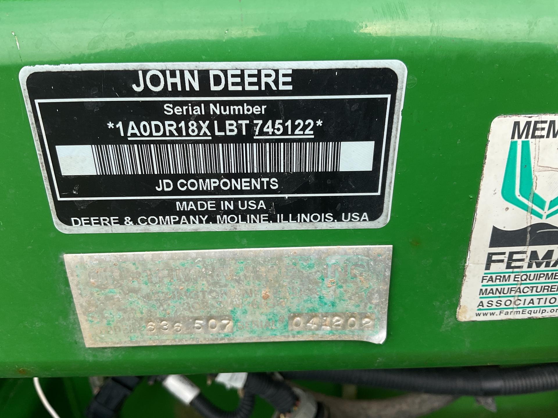 2011 John Deere DR12 38