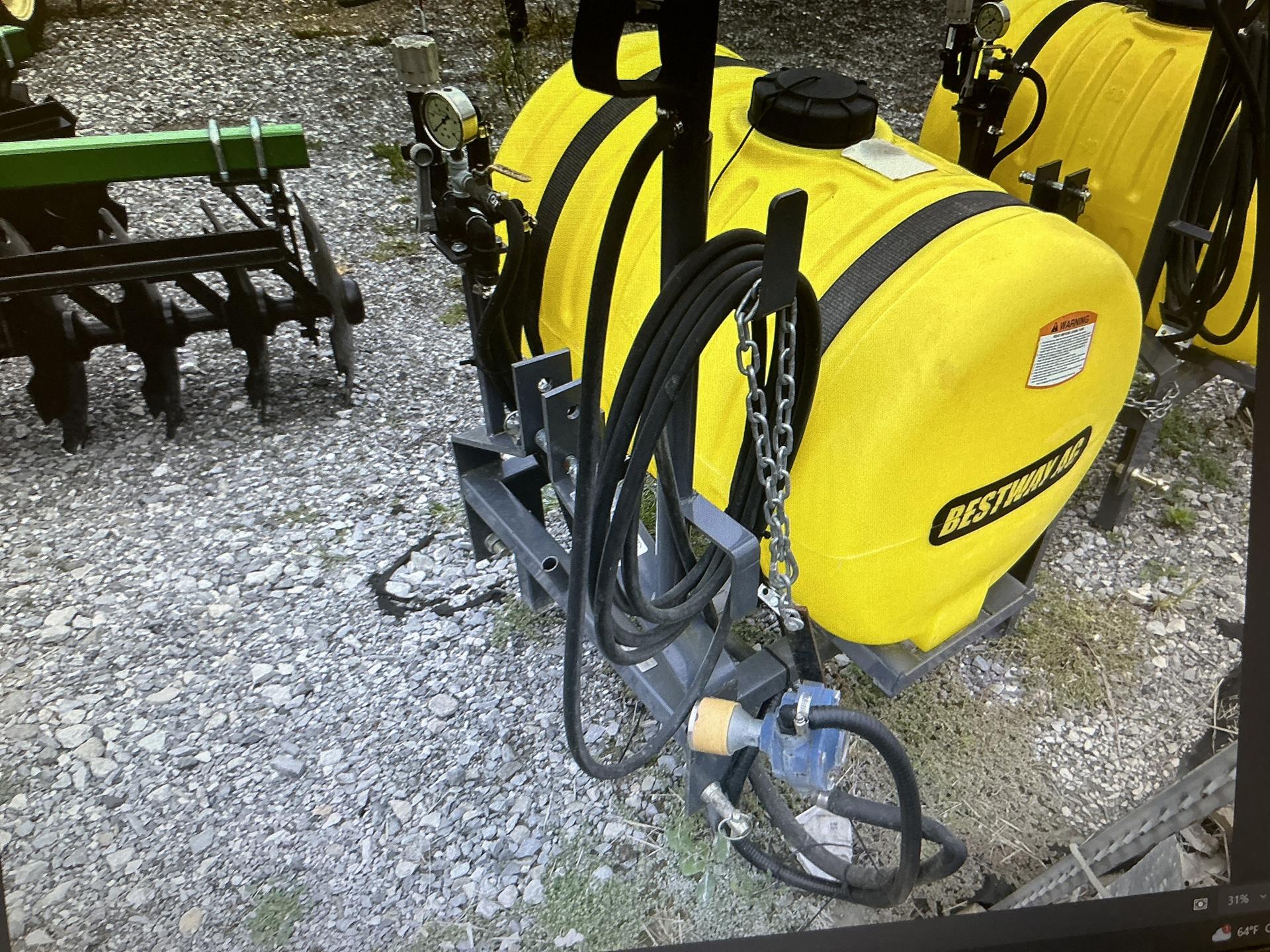 2021 Bell 3P55-BXT 55 gallon boomless sprayer