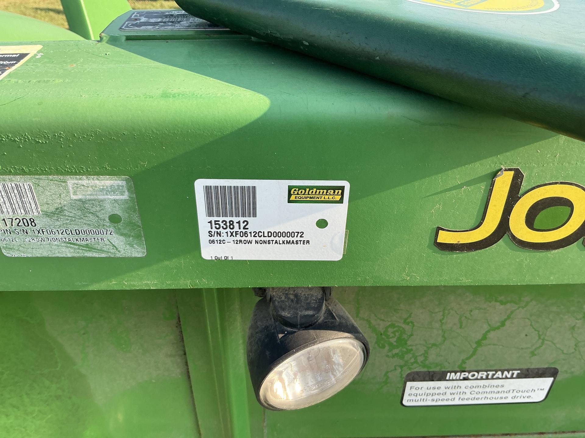 2013 John Deere 612C