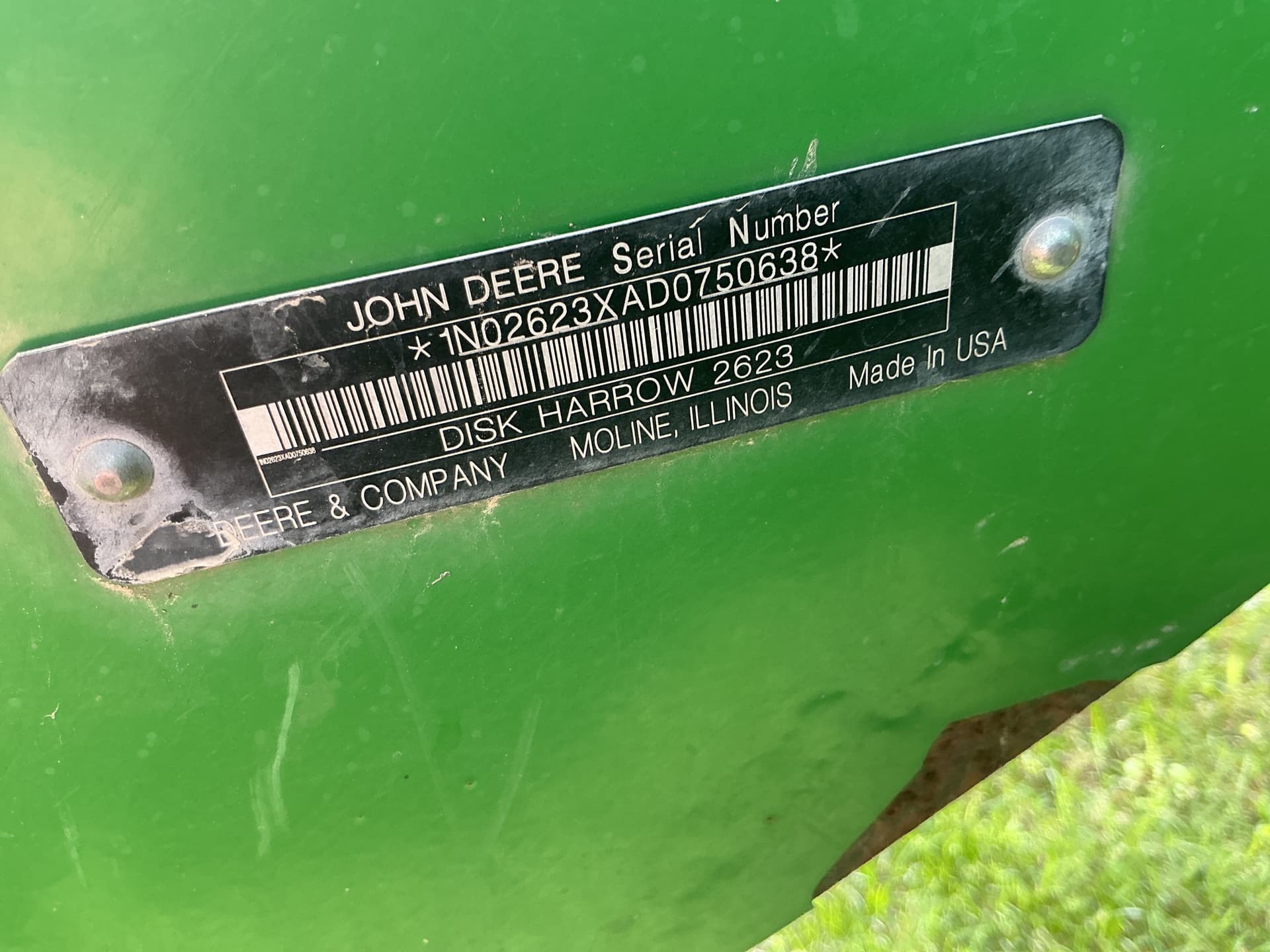 2013 John Deere 2623 Image