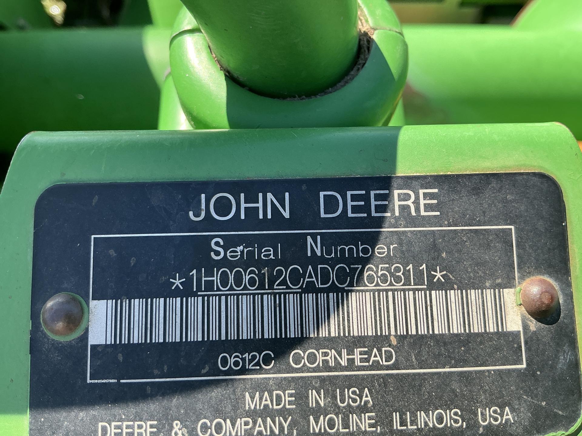 2014 John Deere 612C