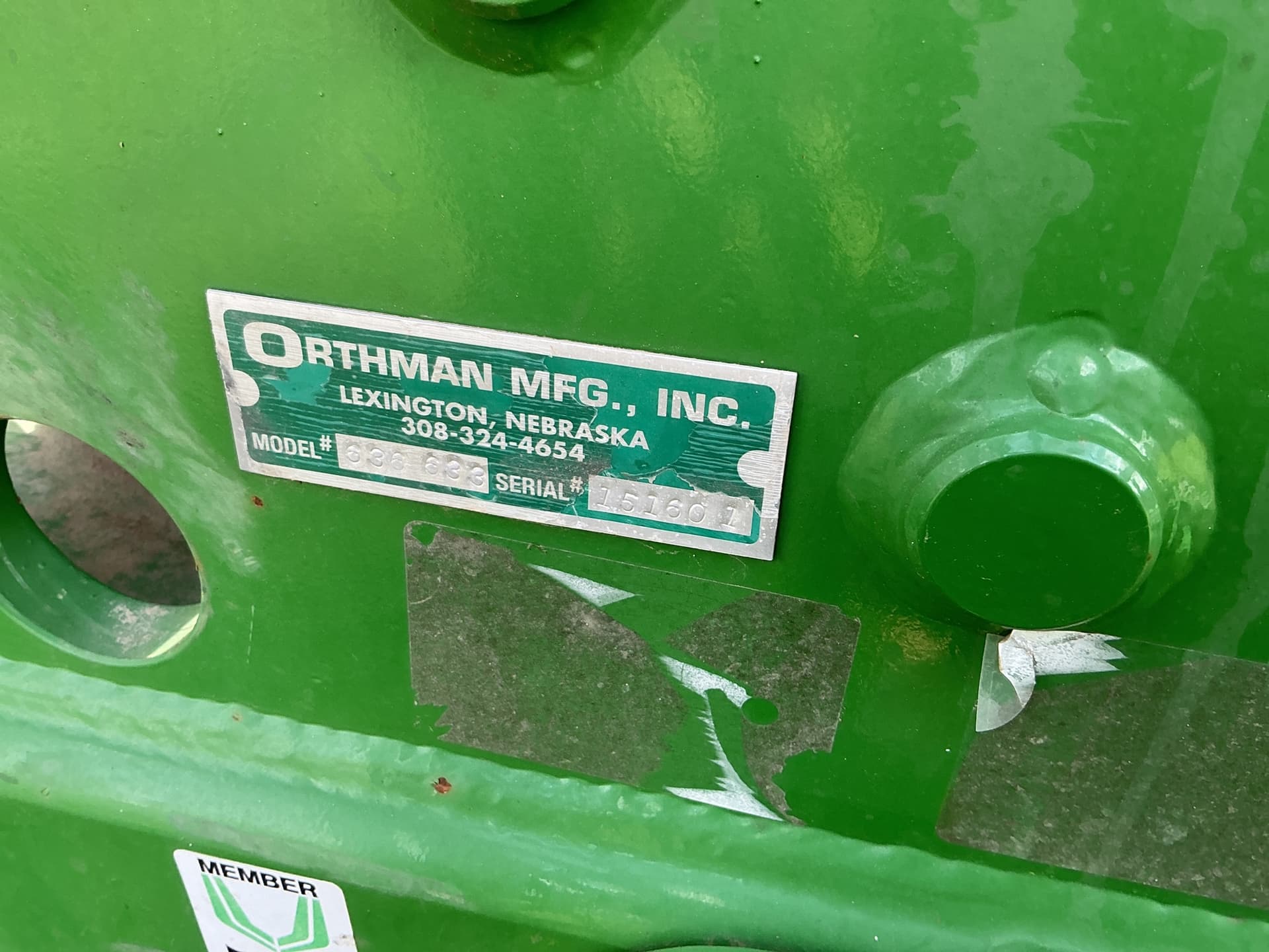 2017 Orthman 1725 planter Image