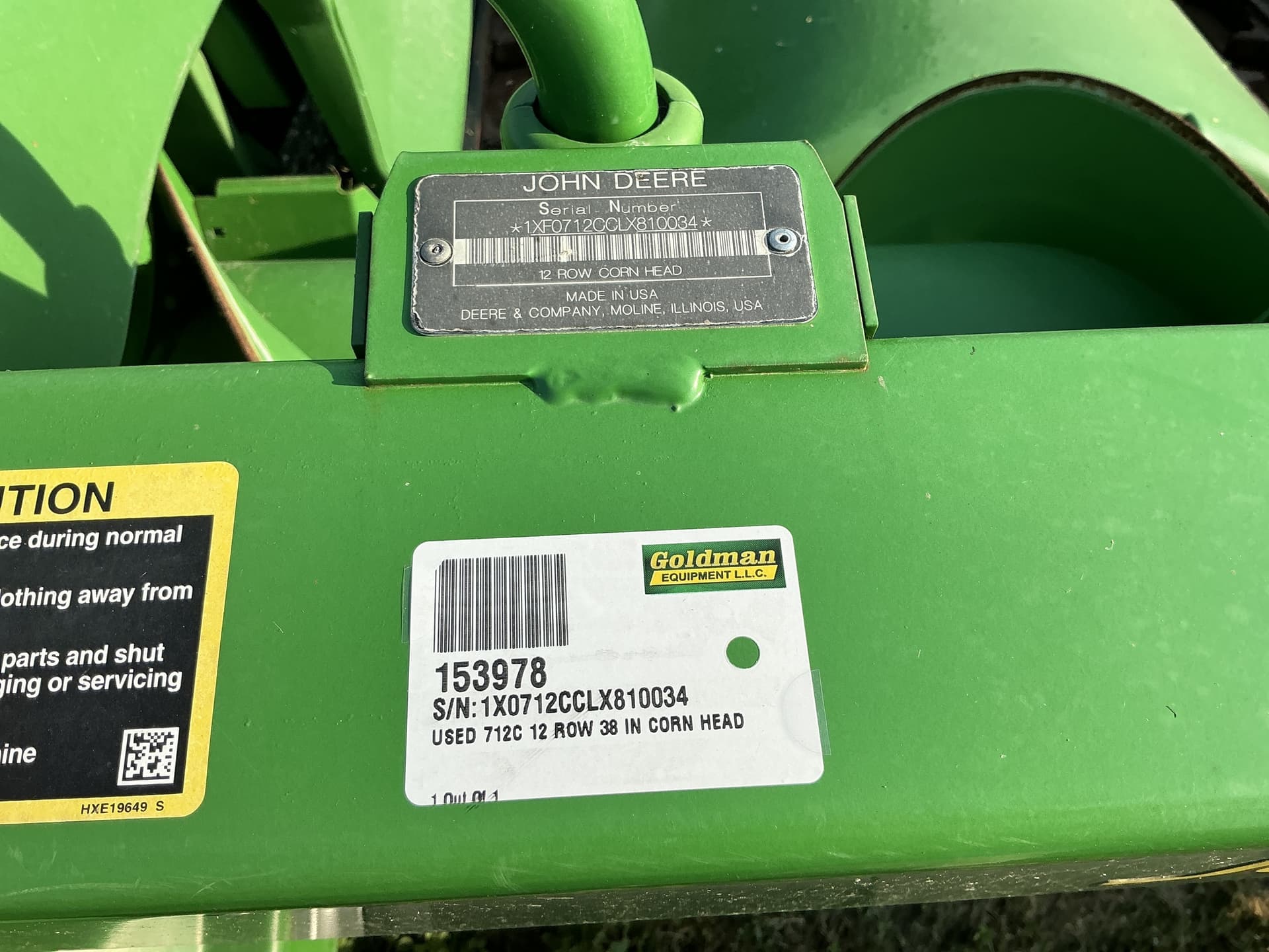 2020 John Deere 712C Image