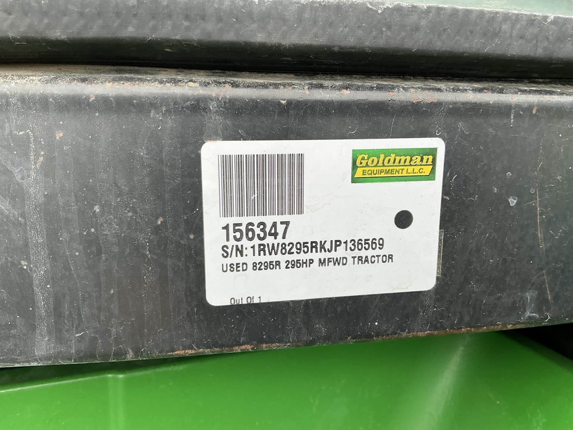 2018 John Deere 8295R Image