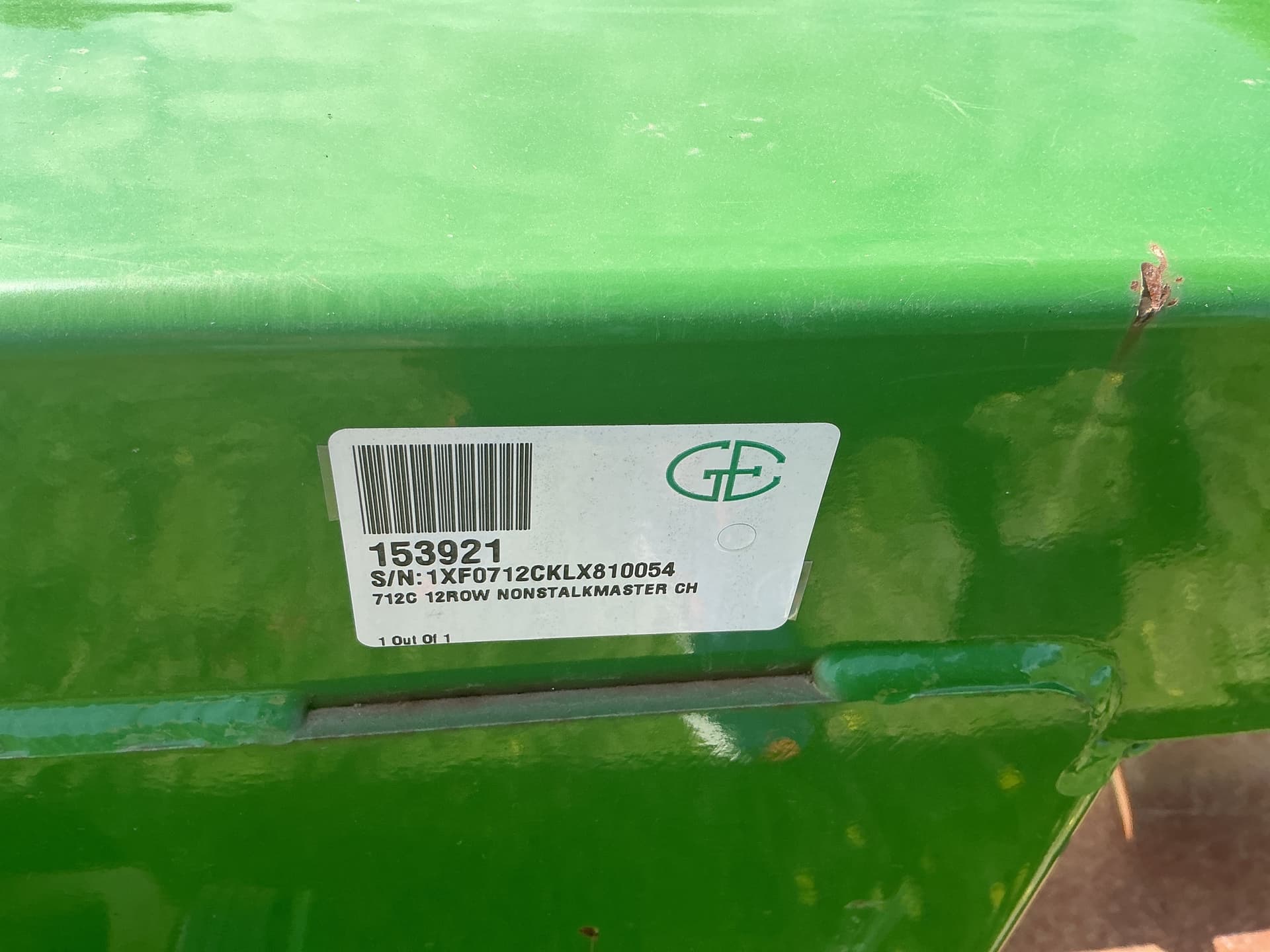 2020 John Deere 712c 1238 Image