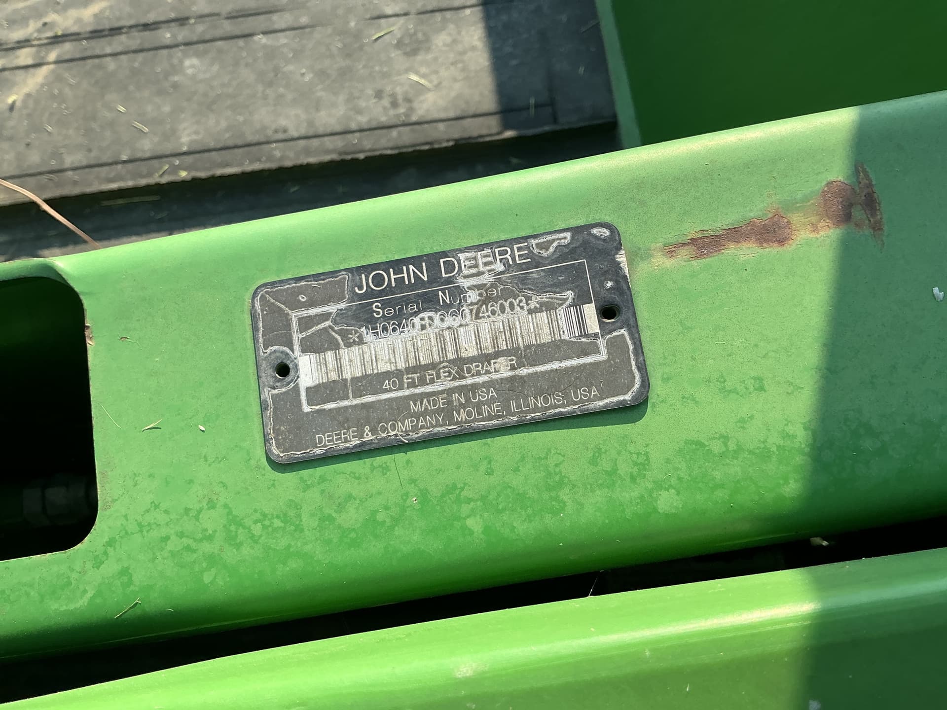 2012 John Deere 640FD Image