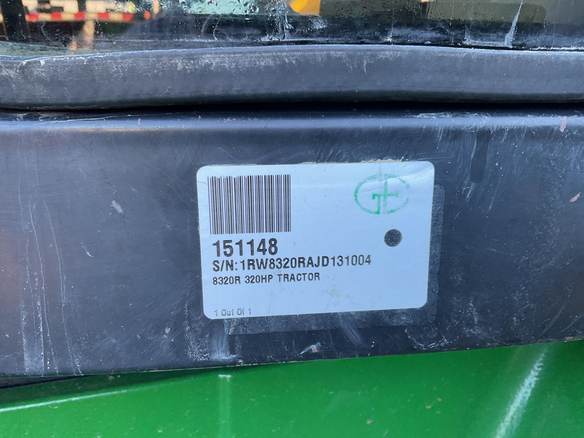 2018 John Deere 8320R