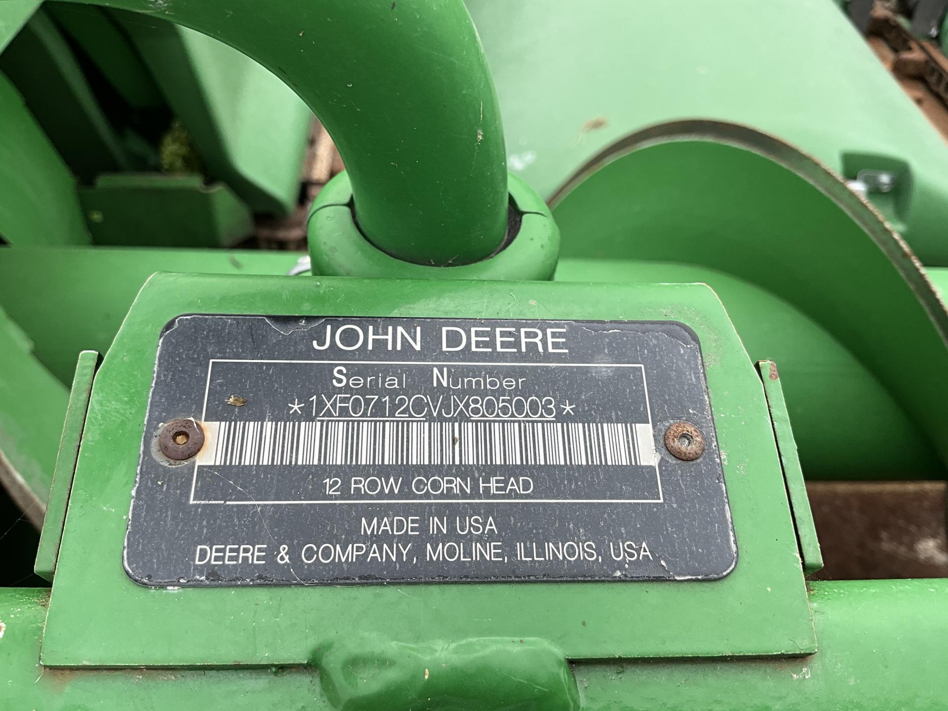 2018 John Deere 712C