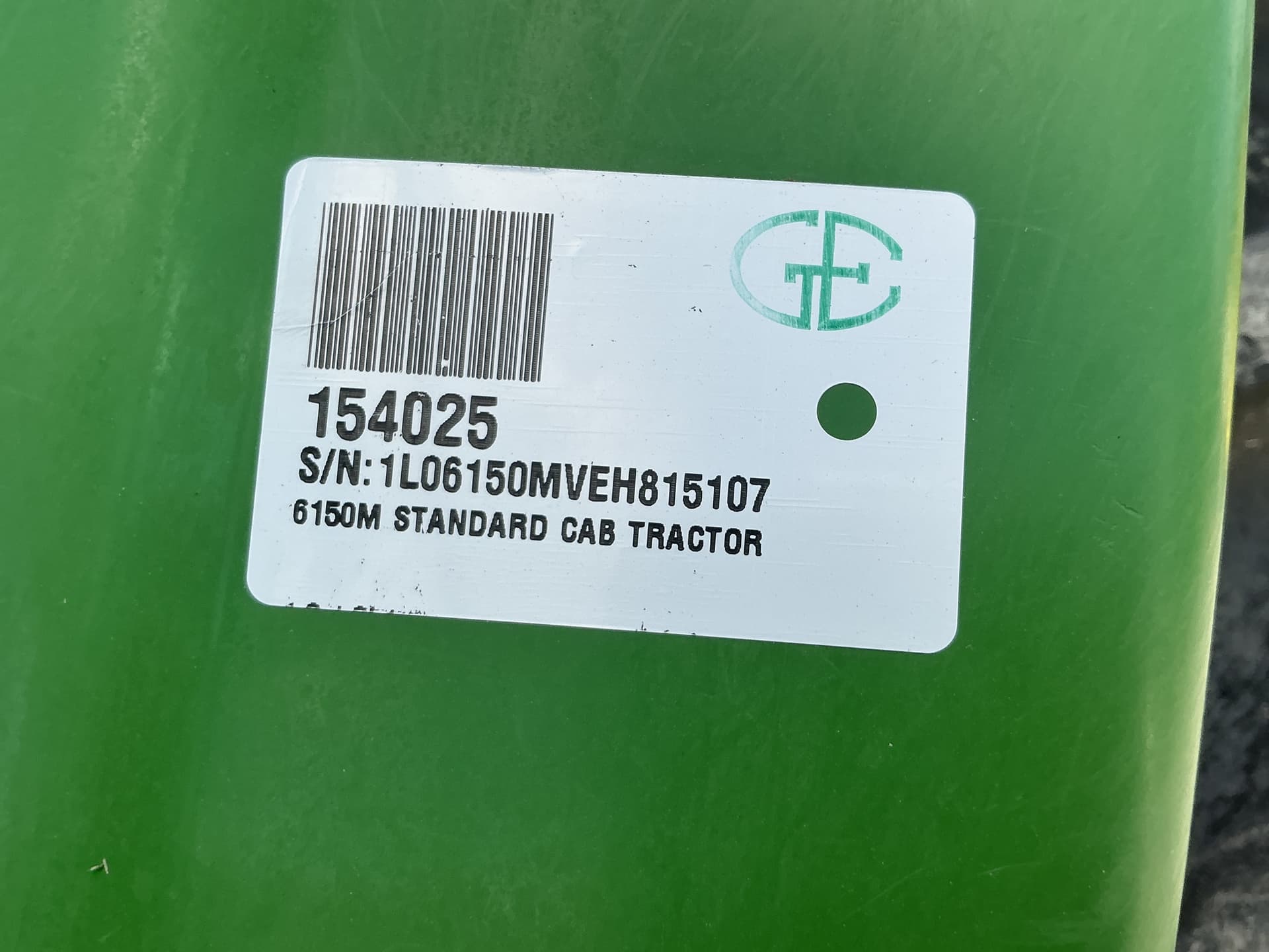 2015 John Deere 6150M Image