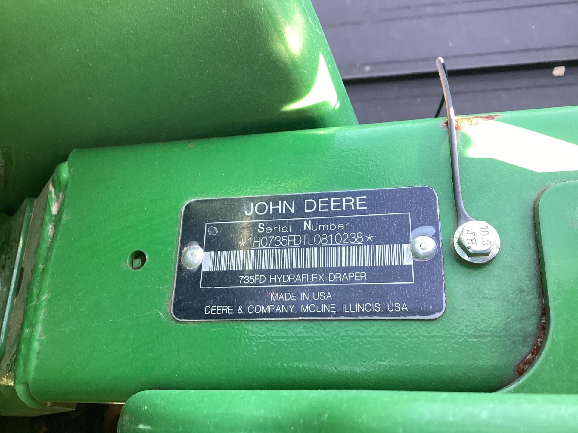 2020 John Deere 735FD