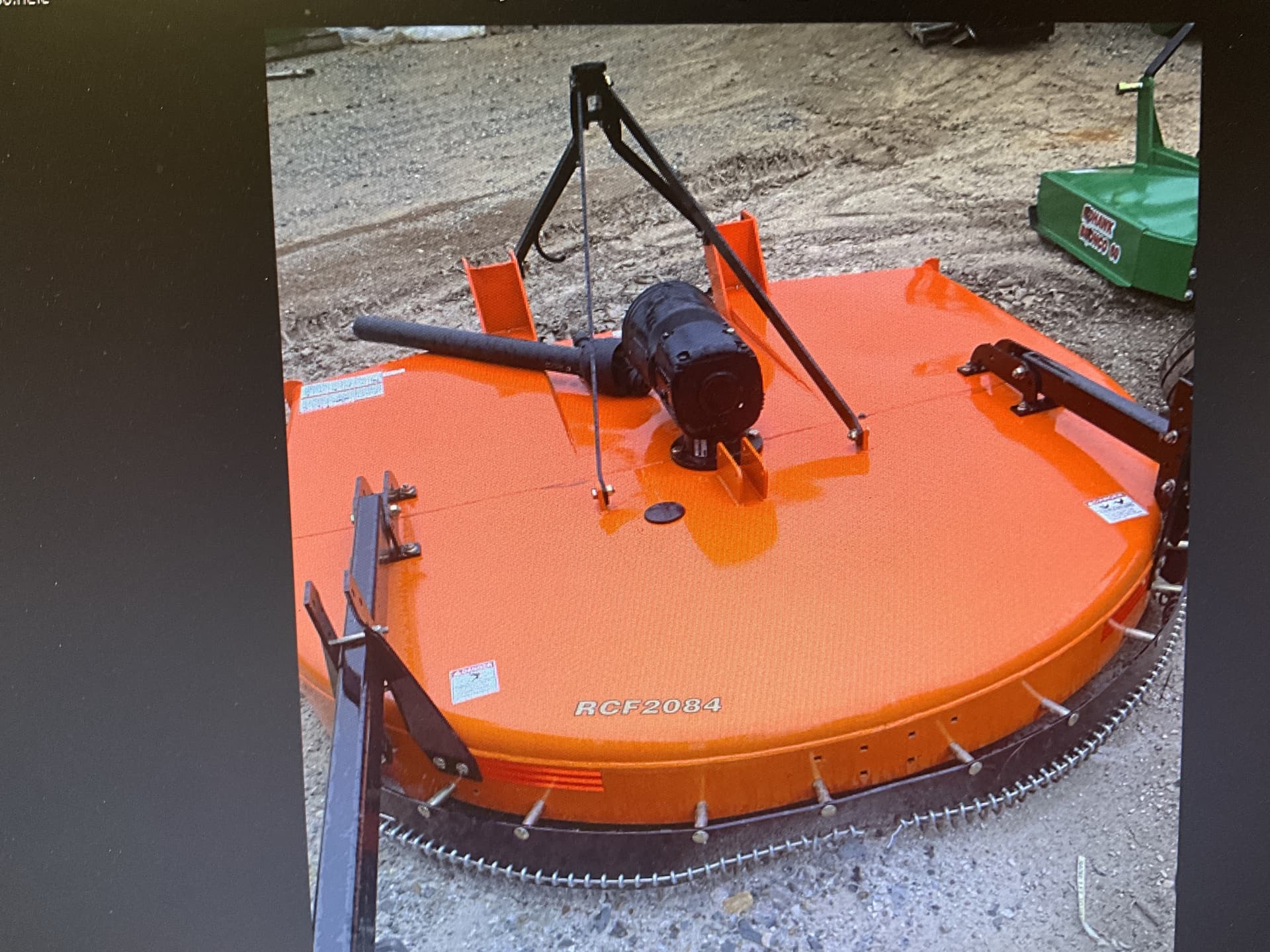 2022 Land Pride RCR2084 7’dual tail wheel Image