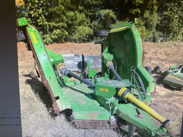 2020 John Deere M15 cutter